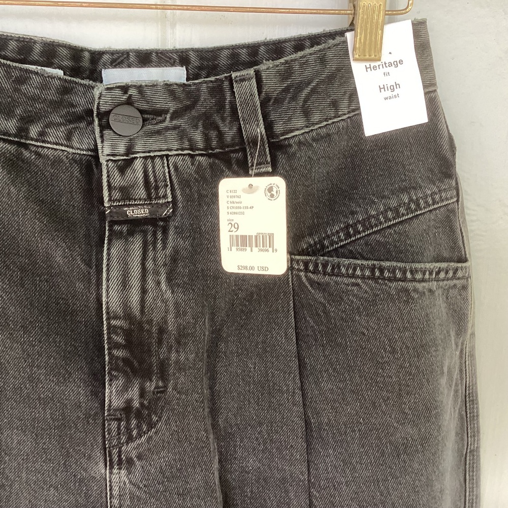 Free People JEANS closed heritage fit Organic Cotton black - Picture 4 of 6